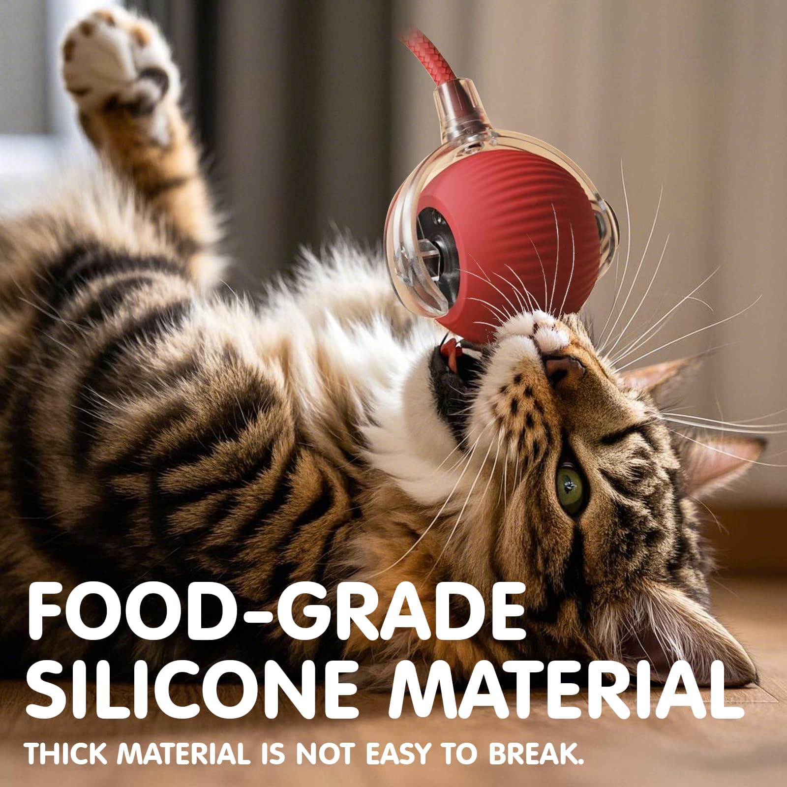 Rocfish ABS shell ensures durable, skin-friendly construction