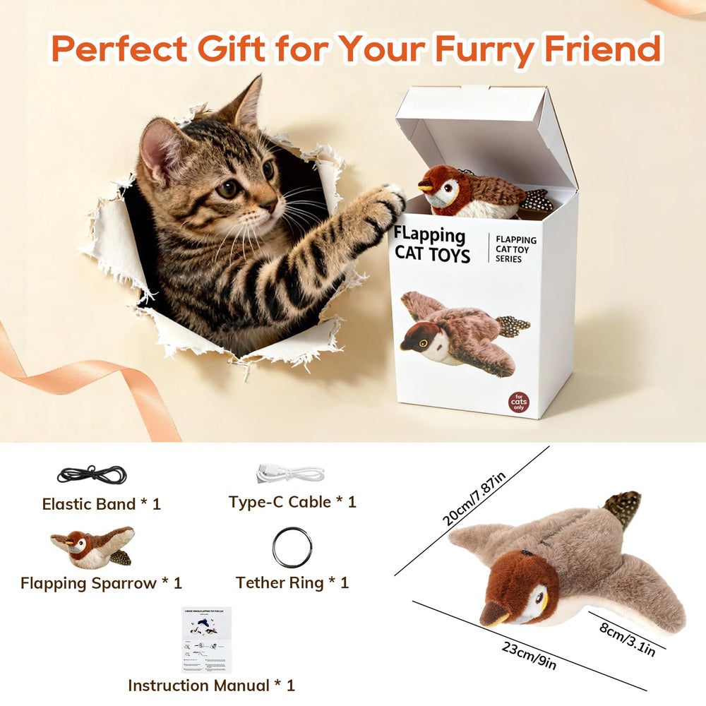 Rocfish interactive bird toy set supports solo or shared play.