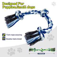 Rocfish rope toy for small to medium dogs supporting chewing fun