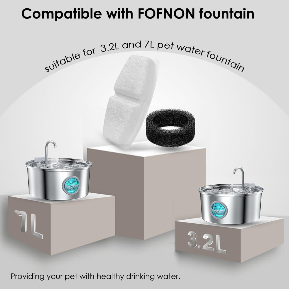 ROCK BEARD water fountain filters in box for replacement kit