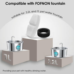 ROCK BEARD water fountain filters in box for replacement kit