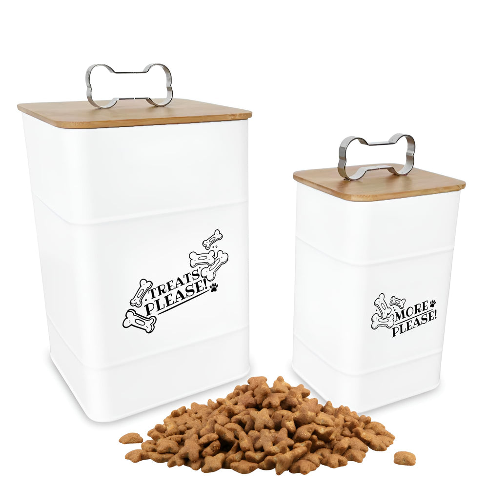 Rockyhaus airtight bamboo lid close-up showing secure seal for fresher treats