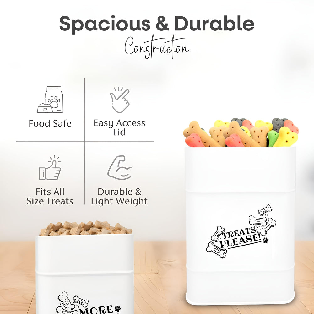 Rockyhaus large container with generous space for bigger treats