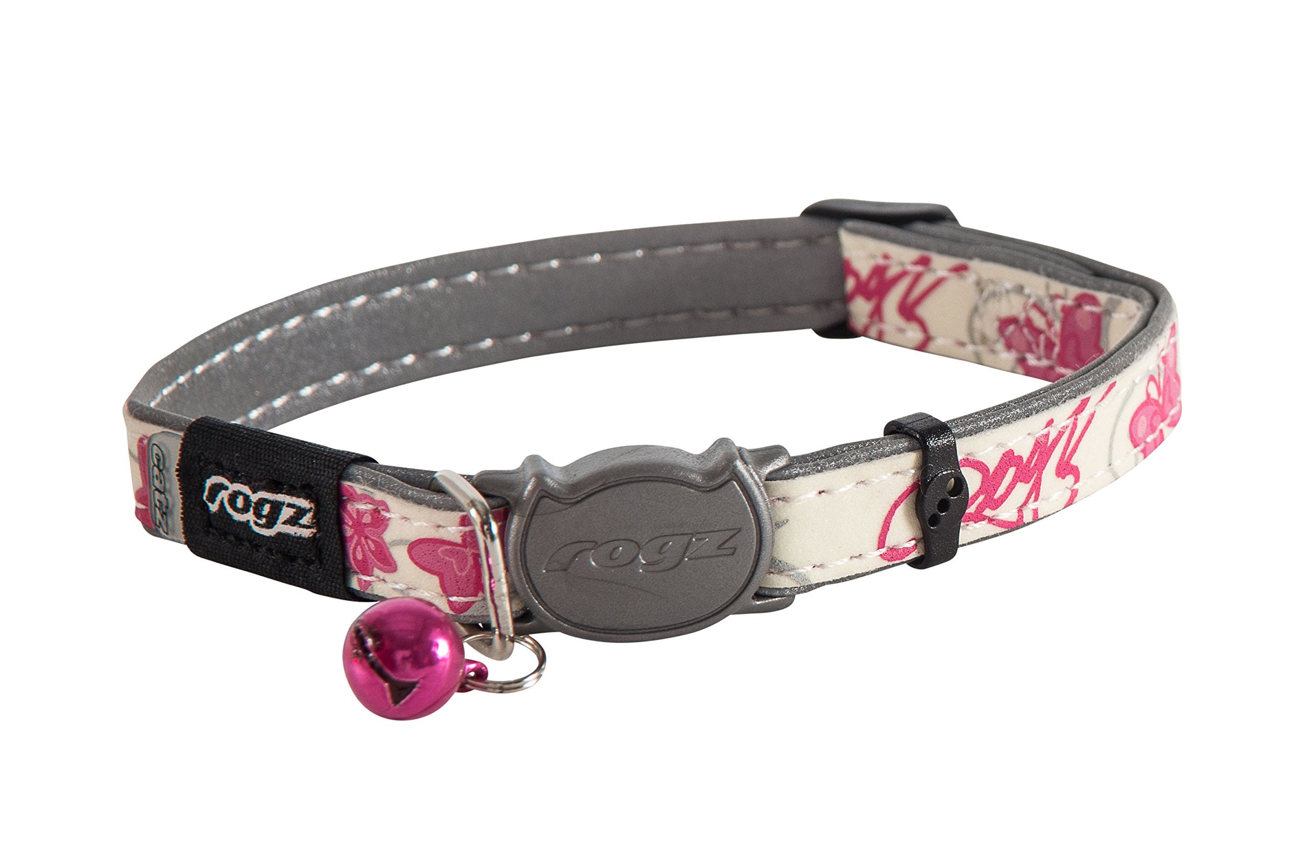 ROGZ CB09-K glow-dark-collar provides nighttime visibility for safer walks.