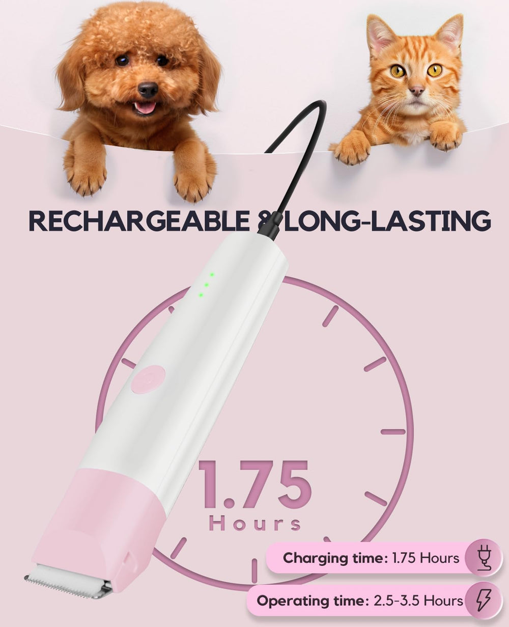 Roiffcly fixed guide combs ensure consistent hair length