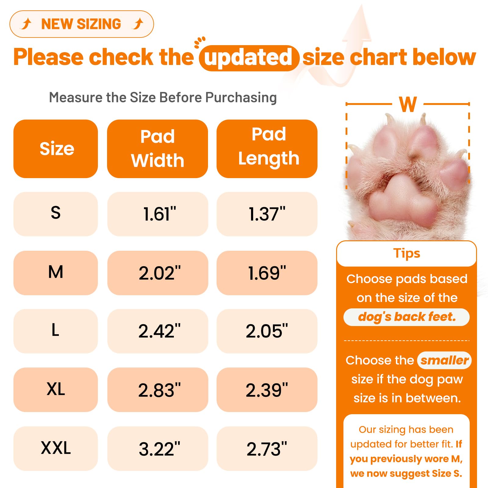 Roilpet paw adhesive pads help senior dogs stay steady while walking.