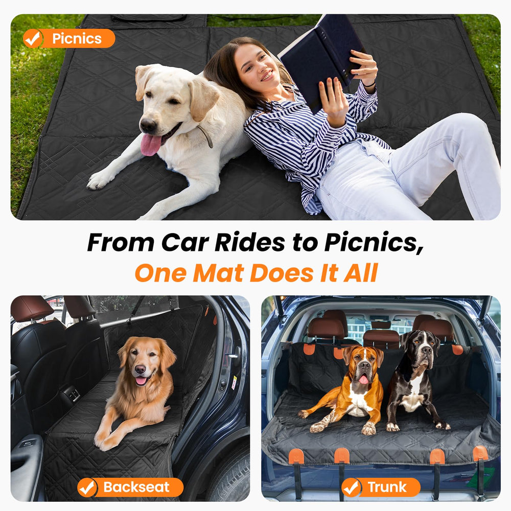Roilpet-easy-clean-wipeable surface cleans quickly after trips.