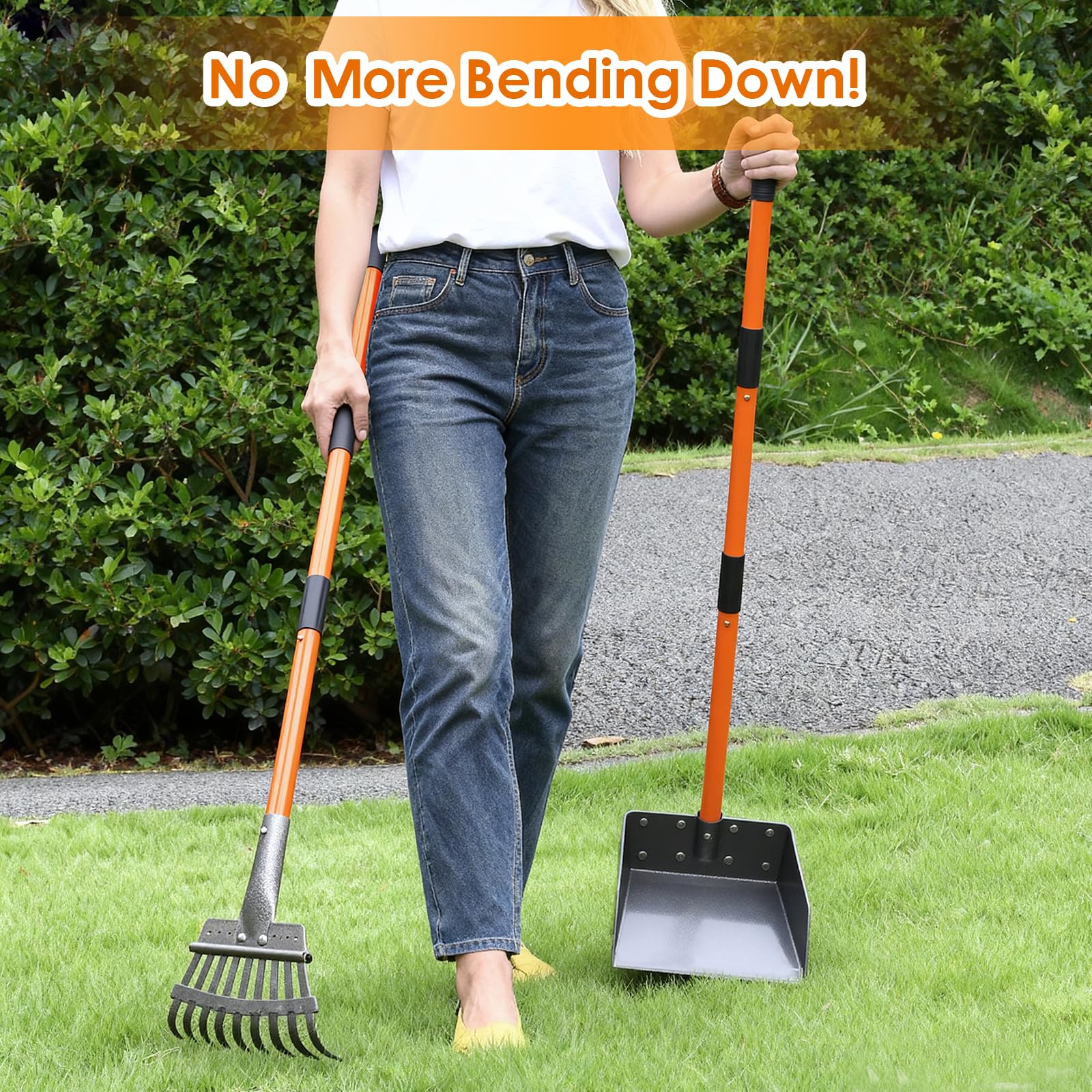 ROIUBPO multipurpose use on grass, gravel, and cement