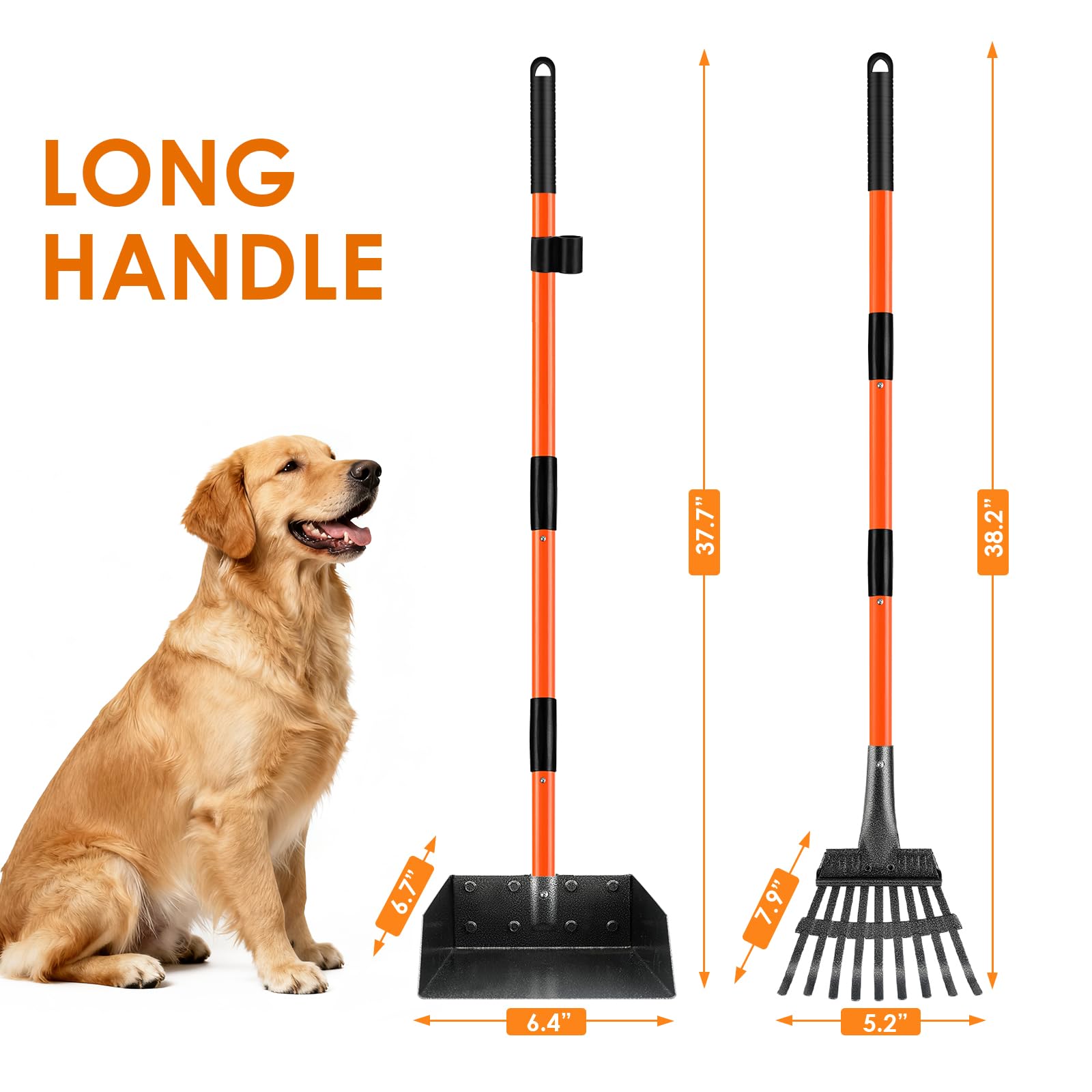 ROIUBPO stainless steel durability stands up to frequent outdoor use