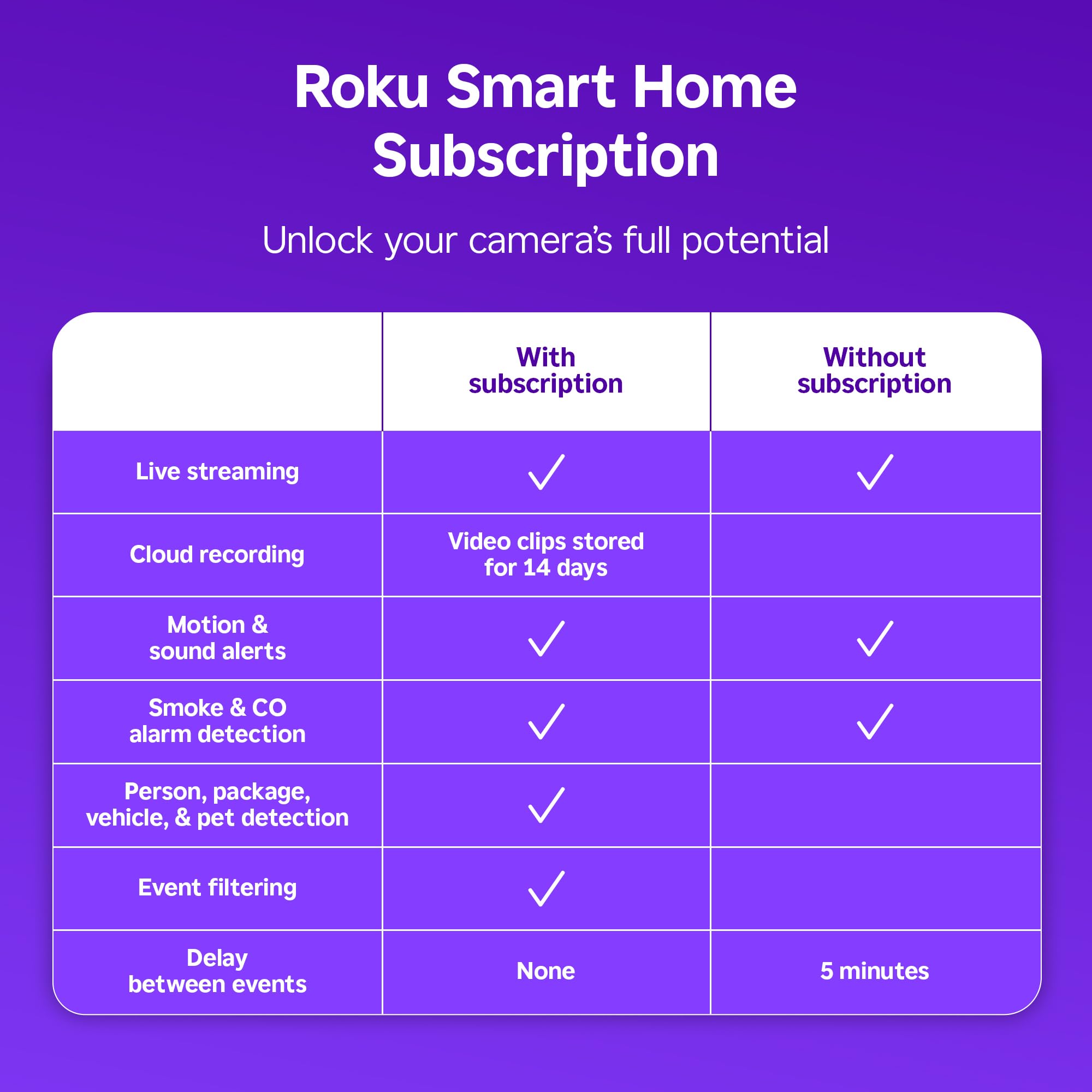Roku Indoor Camera live feed TV view enables quick checks on the screen