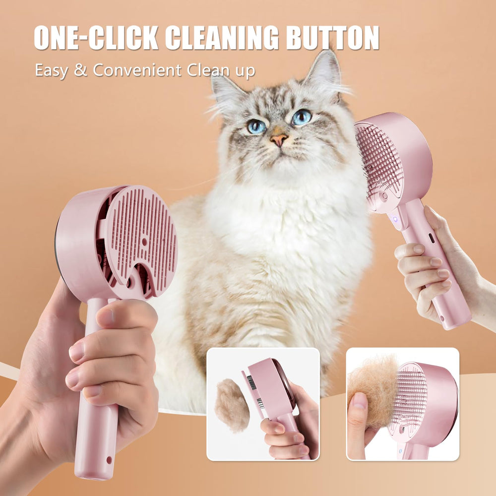 Rolemon Cloud Care self-cleaning button enables quick fur release