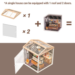 Rolife dust-proof door closeup highlighting tight fit and clean edge.