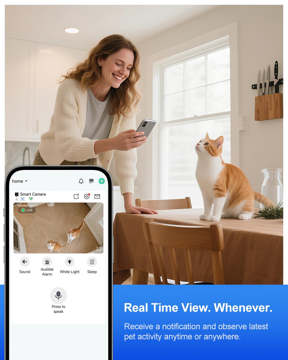 rolimate Alexa compatibility enables hands-free video control and quick checks
