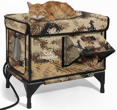 Rolimate indestructible cat house exterior showcases rugged outdoor protection.