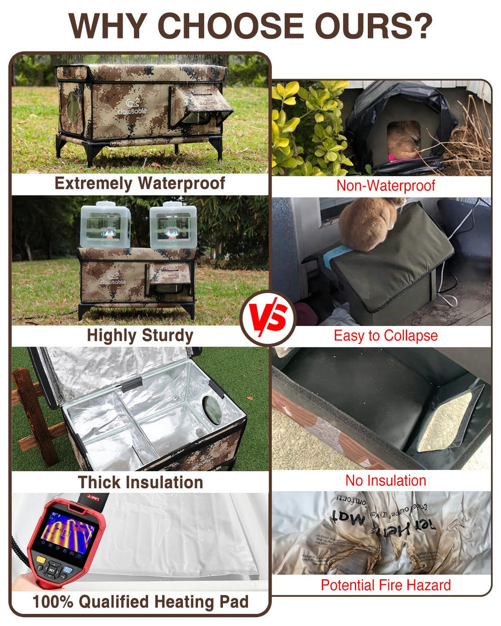 Rolimate quick-open Velcro interior enables easy cleaning and fast access.