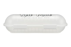 Roll Mate small container shows flat-bottom stability to prevent sliding.