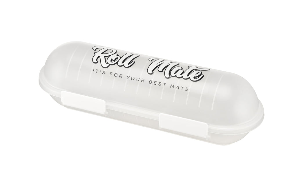 Roll Mate small dog roll fridge image shows compact design for organized meals.