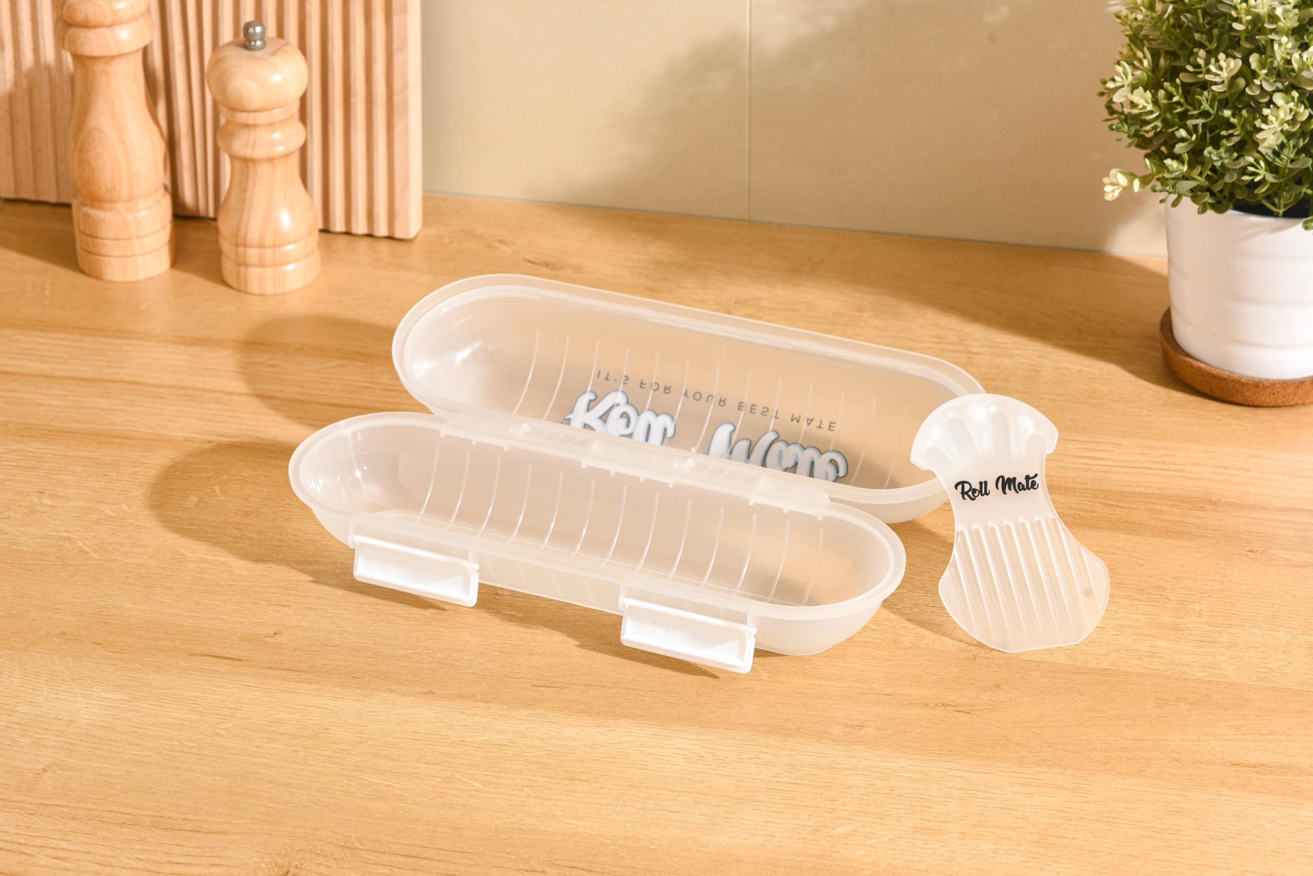 Roll Mate small mess-container highlights reduced fridge and bench clutter.