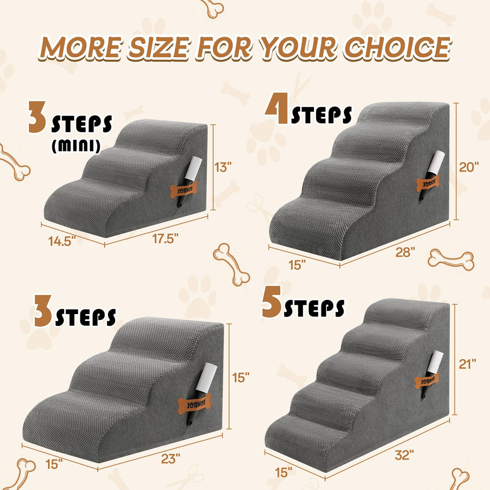 ROMROL 33D high-density foam provides quick rebound and support.