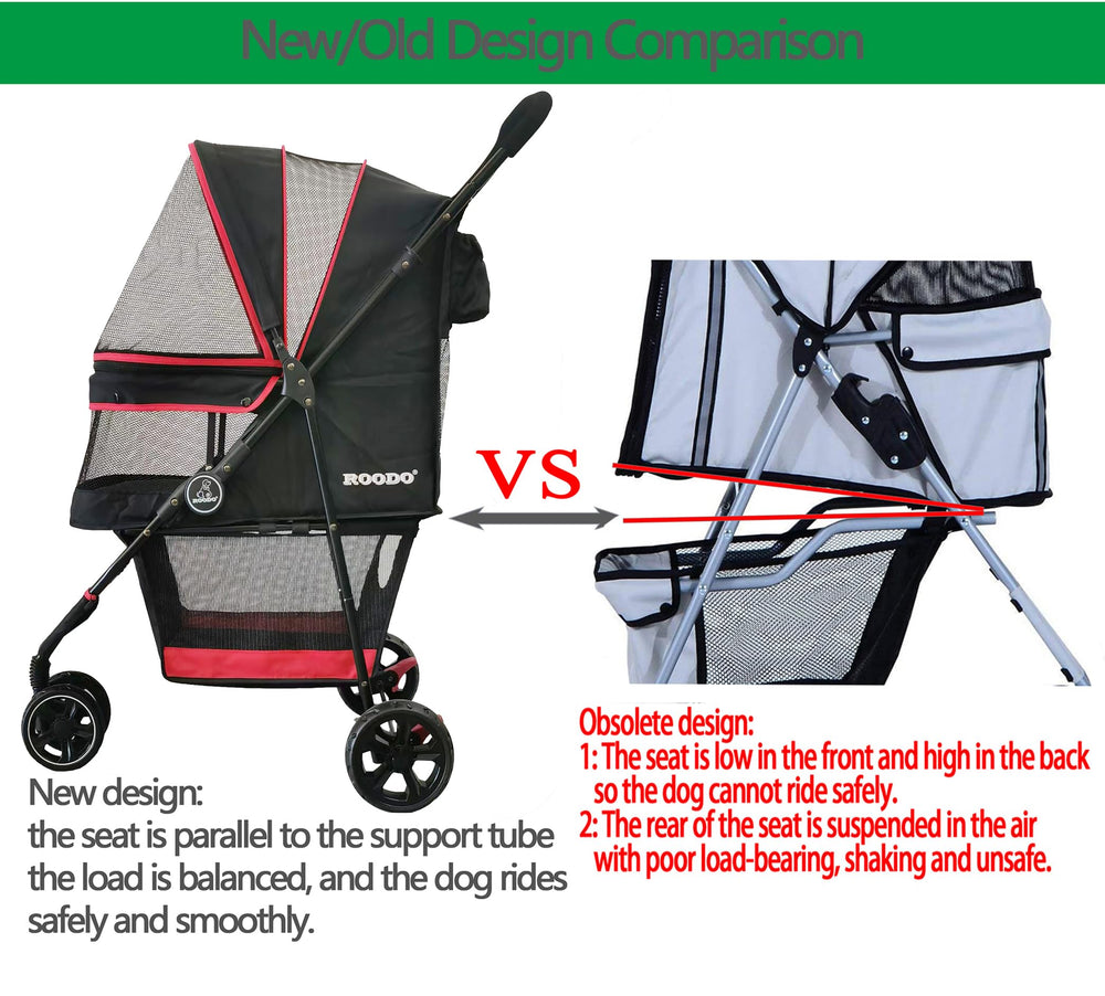 ROODO Escort all-terrain design image suggests versatile use across surfaces.