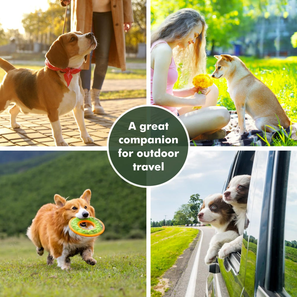 ROPFEE collapsible bowl easy-clean after outdoor use