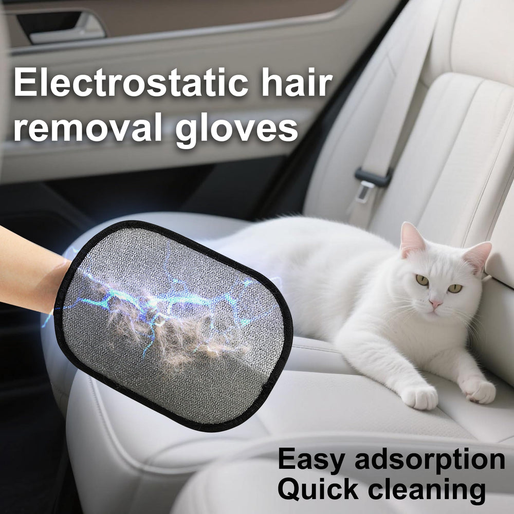 Rorodog hair removal tool electrostatic action lifts lint easily.