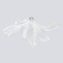 ROSAUI cat toy refill feather head rose closeup for soft textures and play