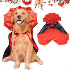 ROSAUI Halloween pet cape front view for large dogs, ideal for Halloween photos