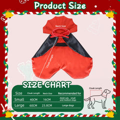ROSAUI Halloween cape side view highlighting adjustable neck