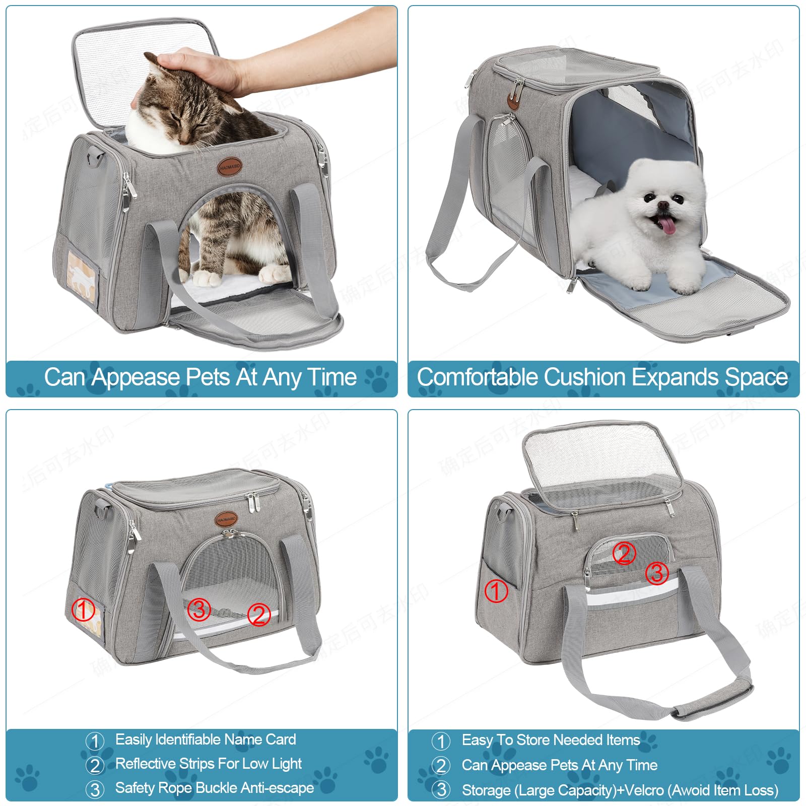 ROSEBB airline-approved design with dual handles for secure journeys