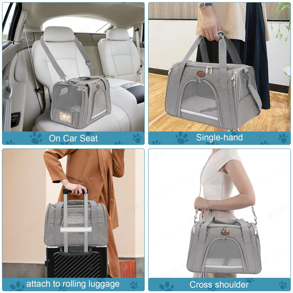 ROSEBB collapsible carrier profile showing compact storage