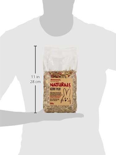 Rosewood Naturals Herb Plus treat bowl with pets enjoying a snack.