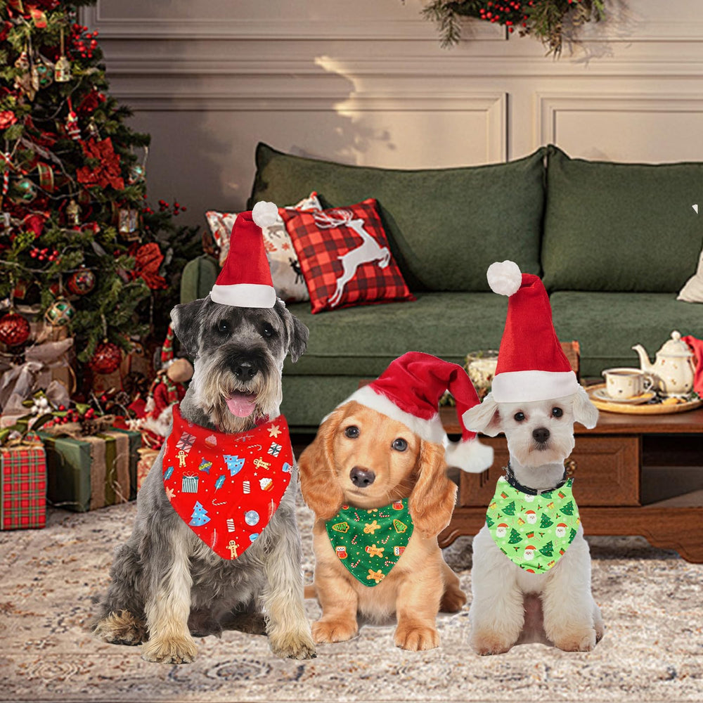 RoseYouth holiday dog bandana ready for parties, photoshoots, and daily wear.