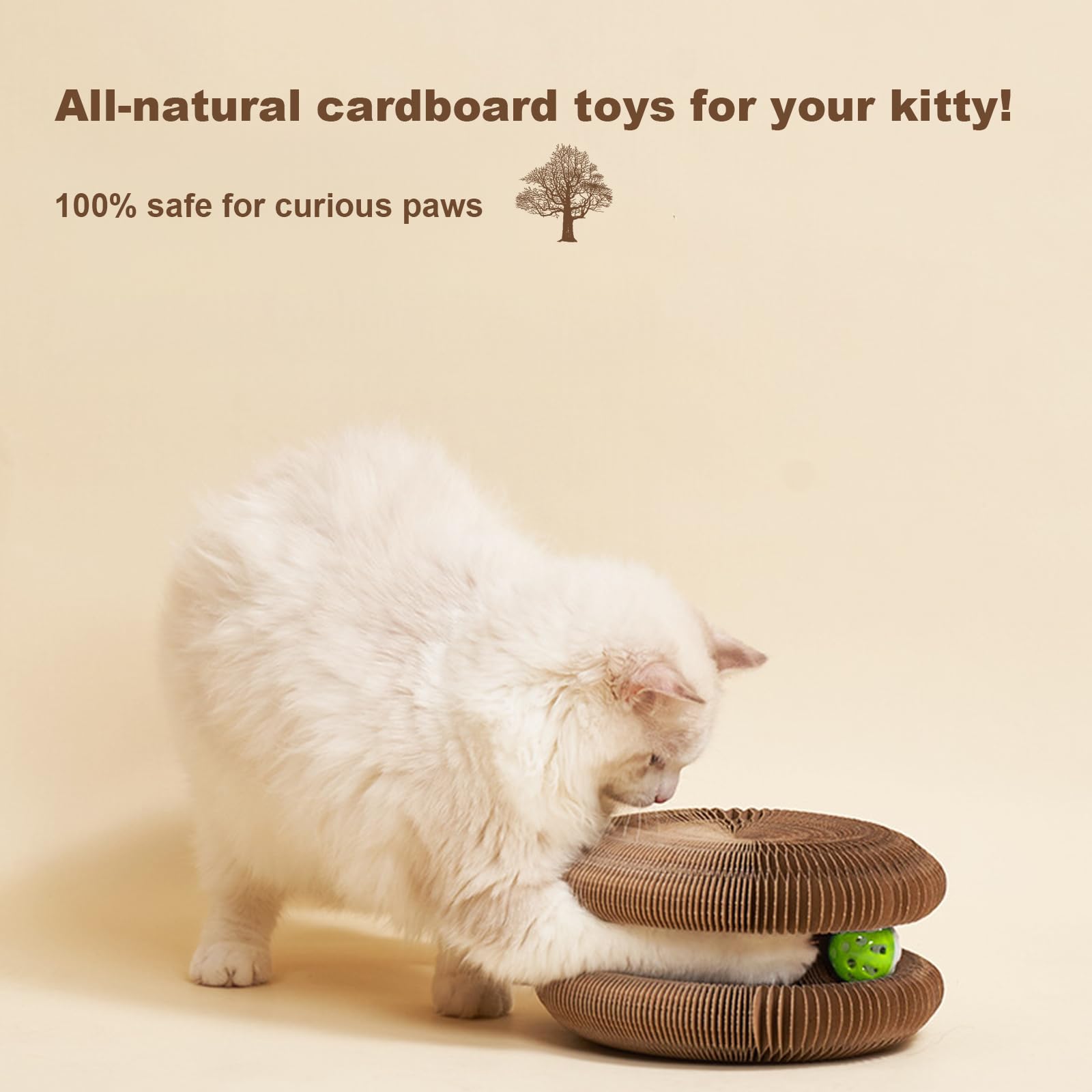 RoseYouth Scratcher Board Undulating Surface provides stable desktop scratching action