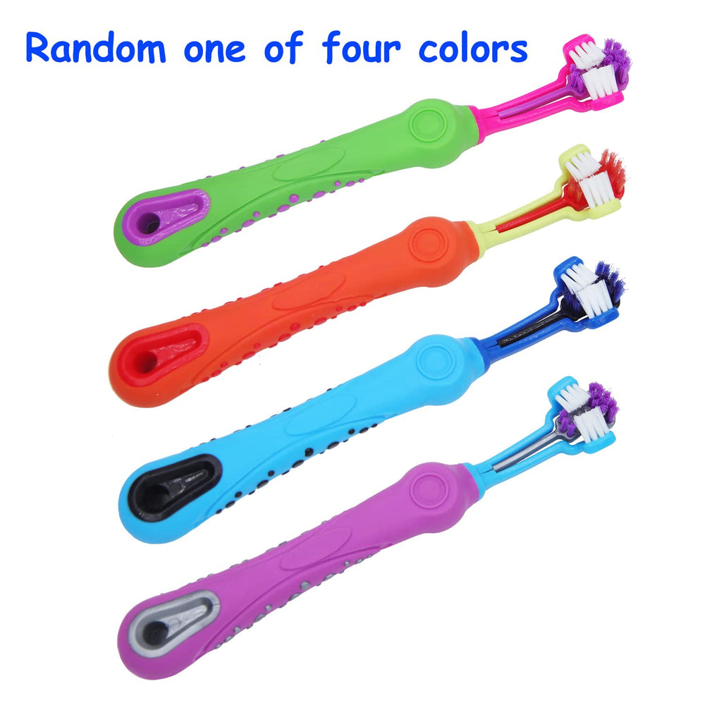 RosyLife soft-liquid silicone bristles gently remove plaque.