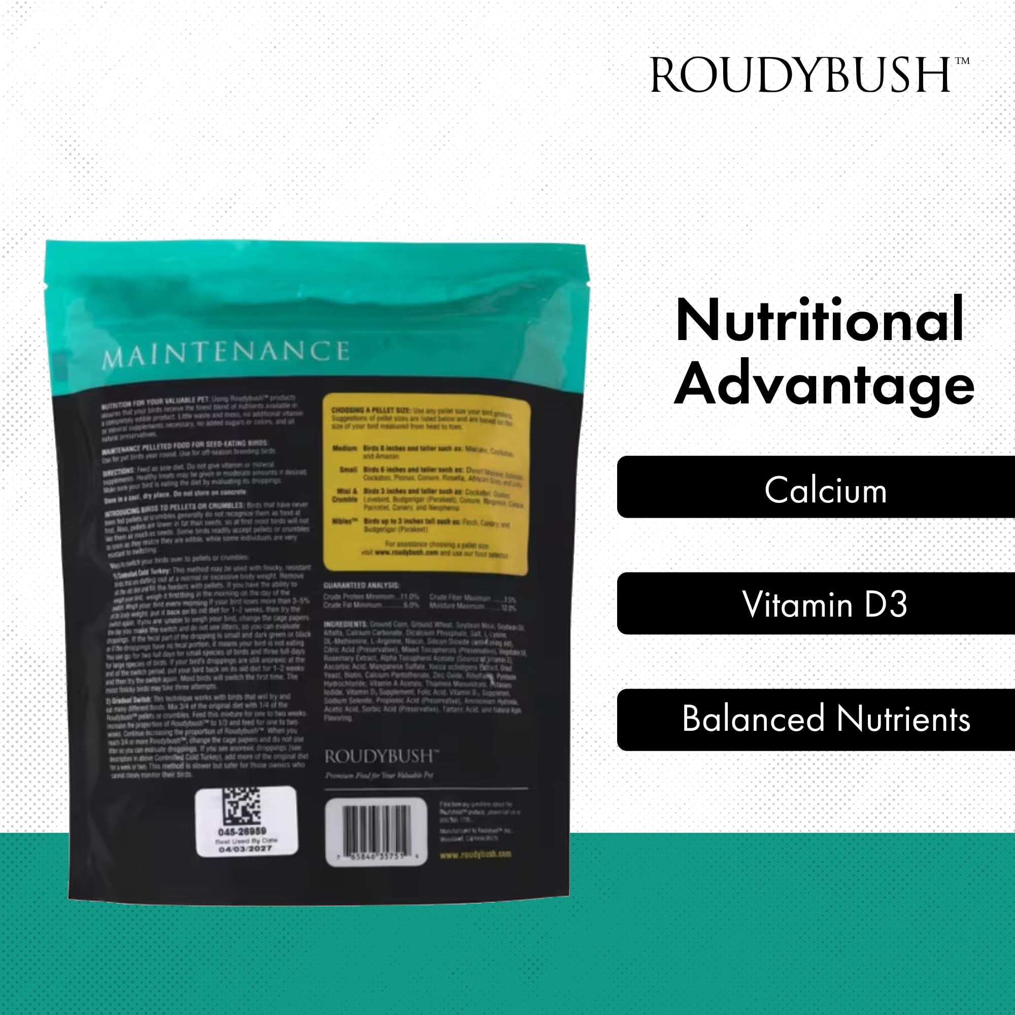 RoudyBush daily maintenance bird food feeding scene for everyday aviary routines.