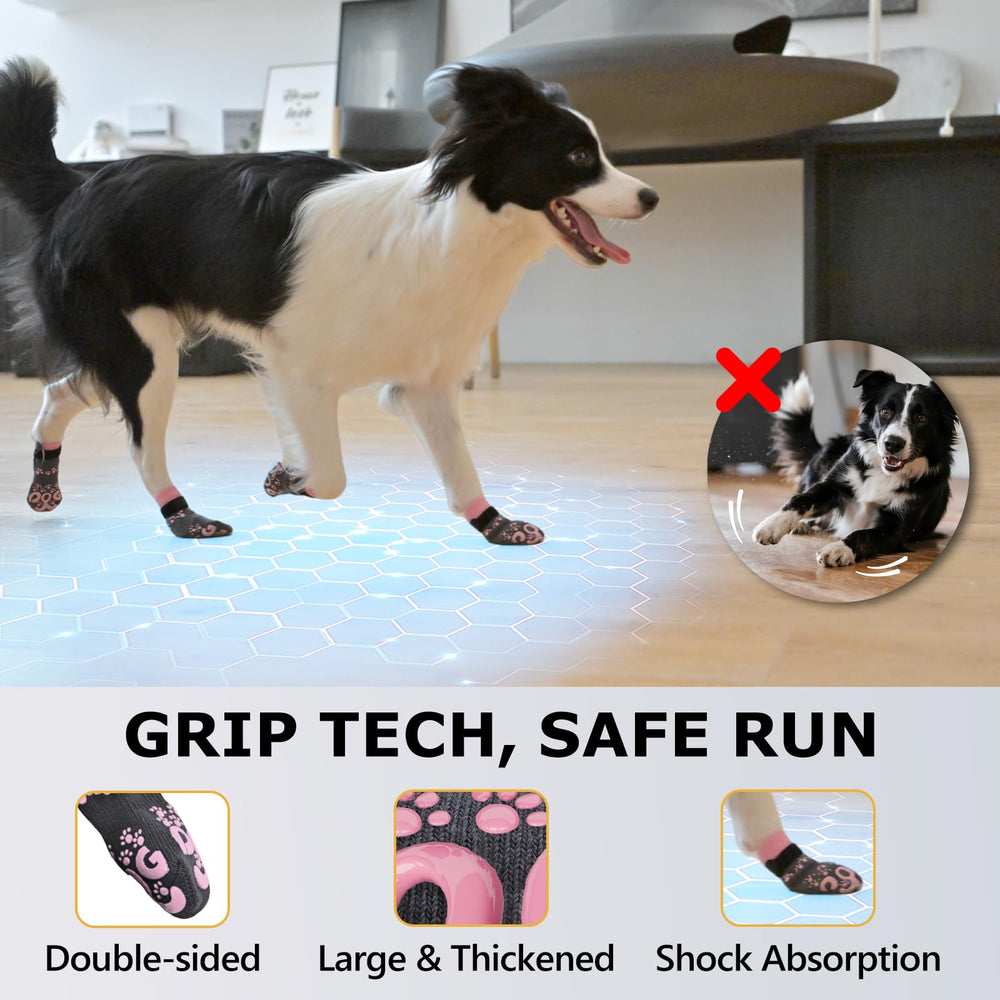 ROUWINNE size-set covers small to large dogs for snug fit