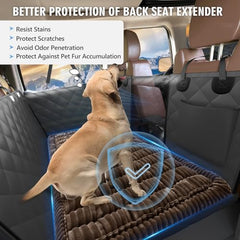 ROUWINNE back-seat extender protection guards against claws and spills