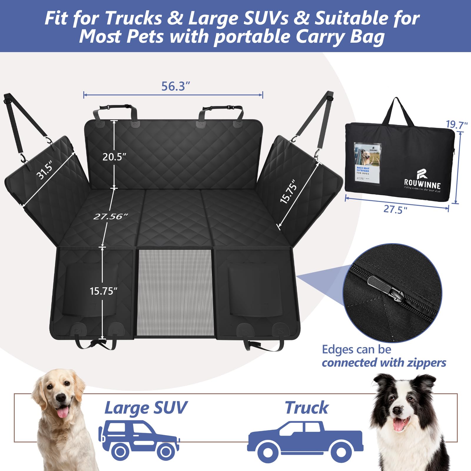 ROUWINNE mesh-window interaction enhances airflow and dog connectivity