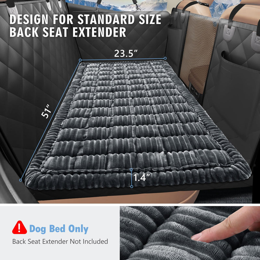 ROUWINNE travel-friendly dog bed boosts comfort on long trips.