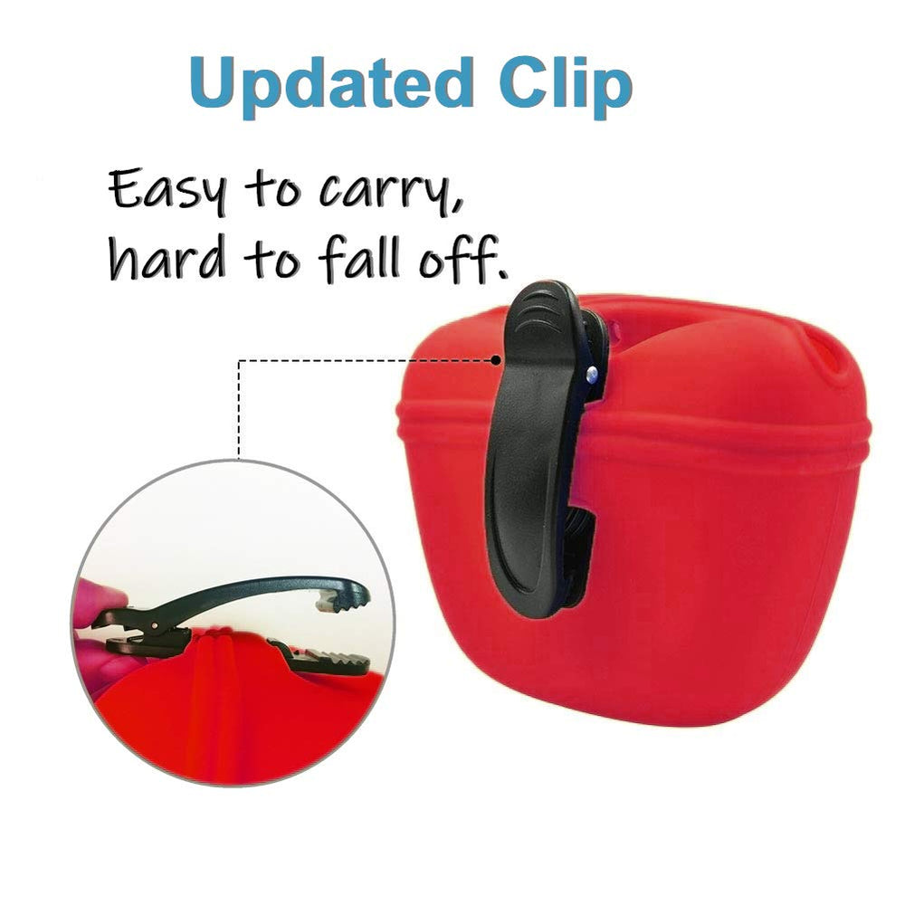 RoyalCare silicone snack bag features easy cleaning and a large opening.