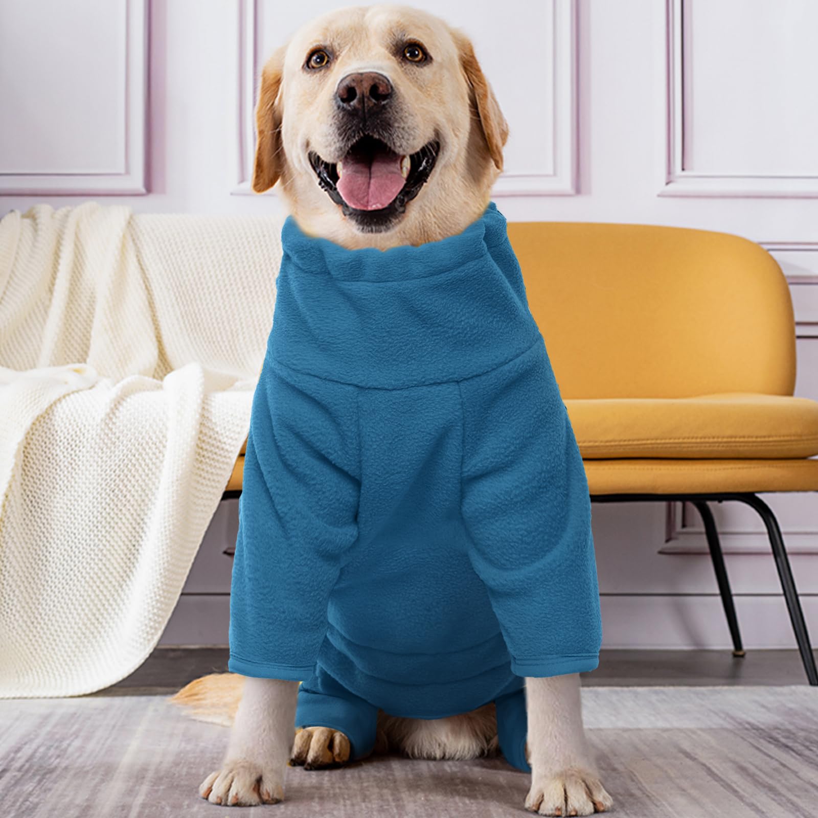 ROZKITCH dog pjs front zipper facilitates effortless dressing