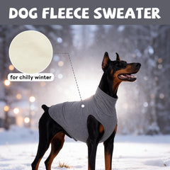 ROZKITCH dog sweater neckline detail for comfortable pullover design
