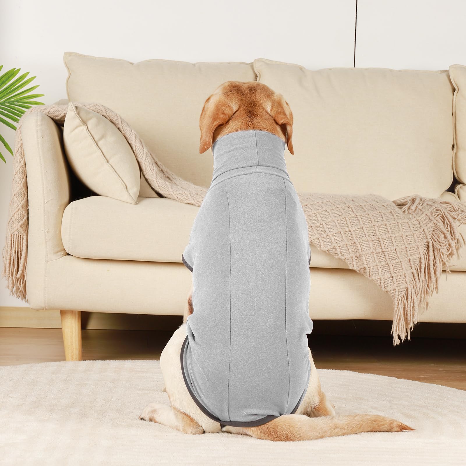 ROZKITCH Dog Winter Coat Grey XS packaged image illustrates ready-to-care product.