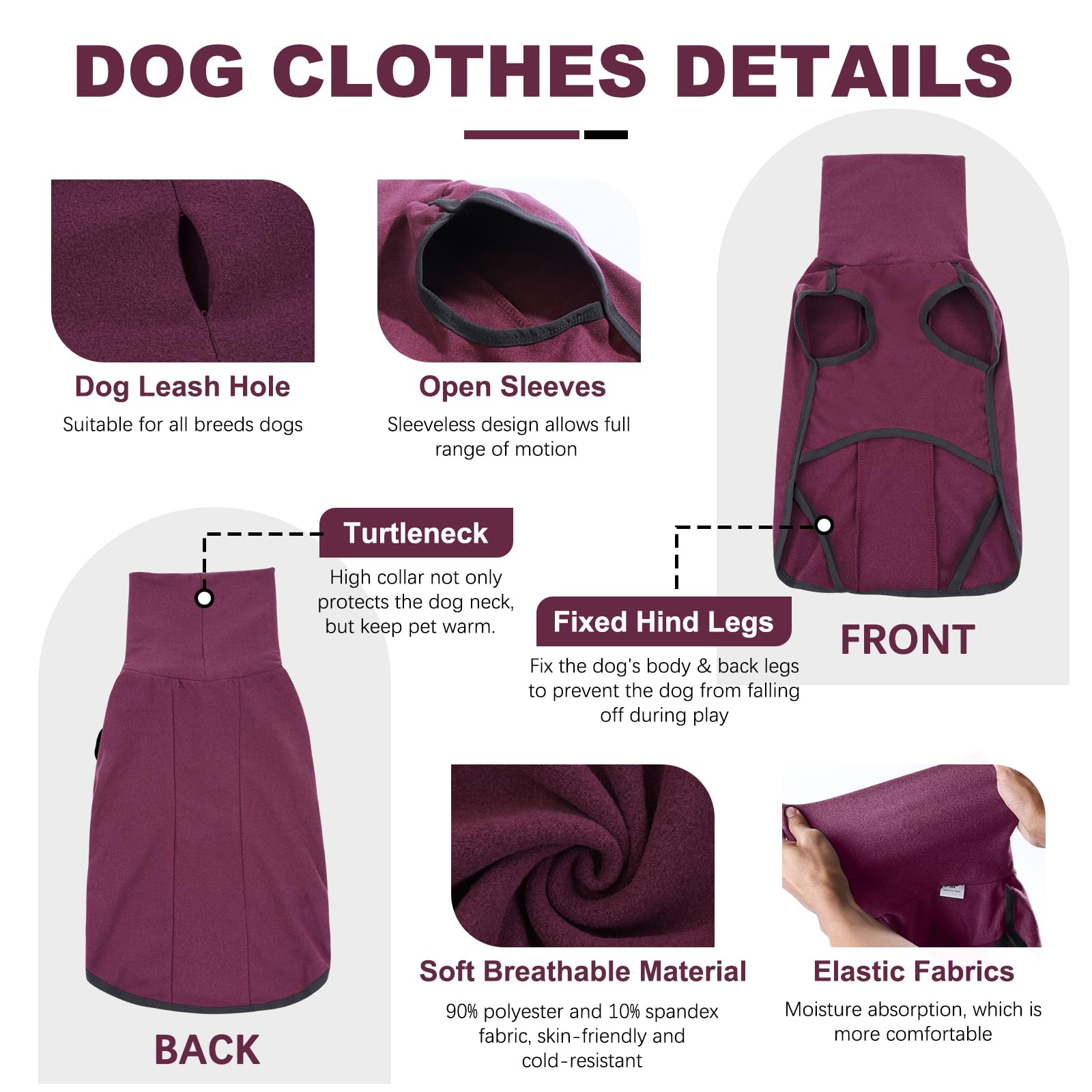 ROZKITCH no-leg vest design image highlights comfortable movement.