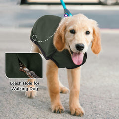 ROZKITCH dog winter coat side fit emphasizes flexible design for comfortable movement