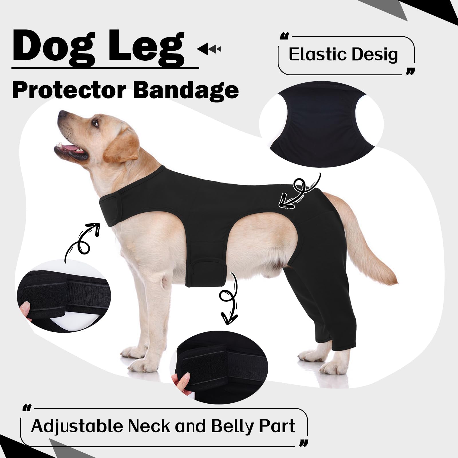 ROZKITCH surgical pants hind leg back provide practical protection at home.