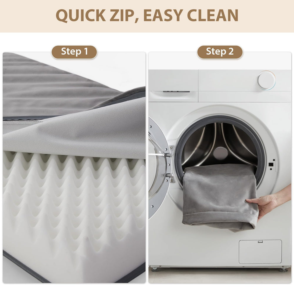 RRPETHOME indestructible bed large dog resting comfortably on the bed.