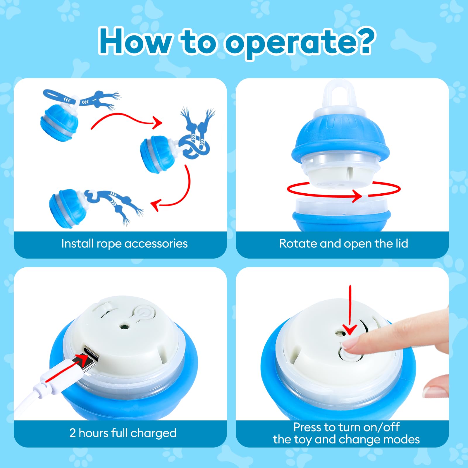 R RUCKERCO gift-ready interactive dog toy for celebrations and joy