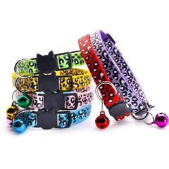 RSACCSKY cat bell collar pink helps locate your cat by sound.